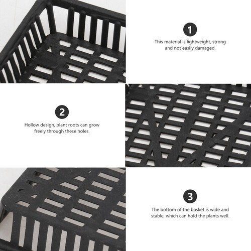 5pcs Basket Fish Tank Plant Basket Aquatic Plant Basket - Picture 9 of 12