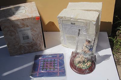 AMISH HERITAGE ANN DEZENDORF FIGURINE QUILT WILLITTS 30011 SADIE MAE LIMITED ED