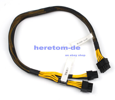 10pin zu 6+8pin HP Proliant ML350P G8 Festplatten Backplane GPU Kabel 50cm
