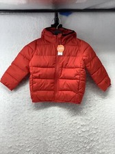 The Childrens Place Boys Red Puffer Coat Size 4t