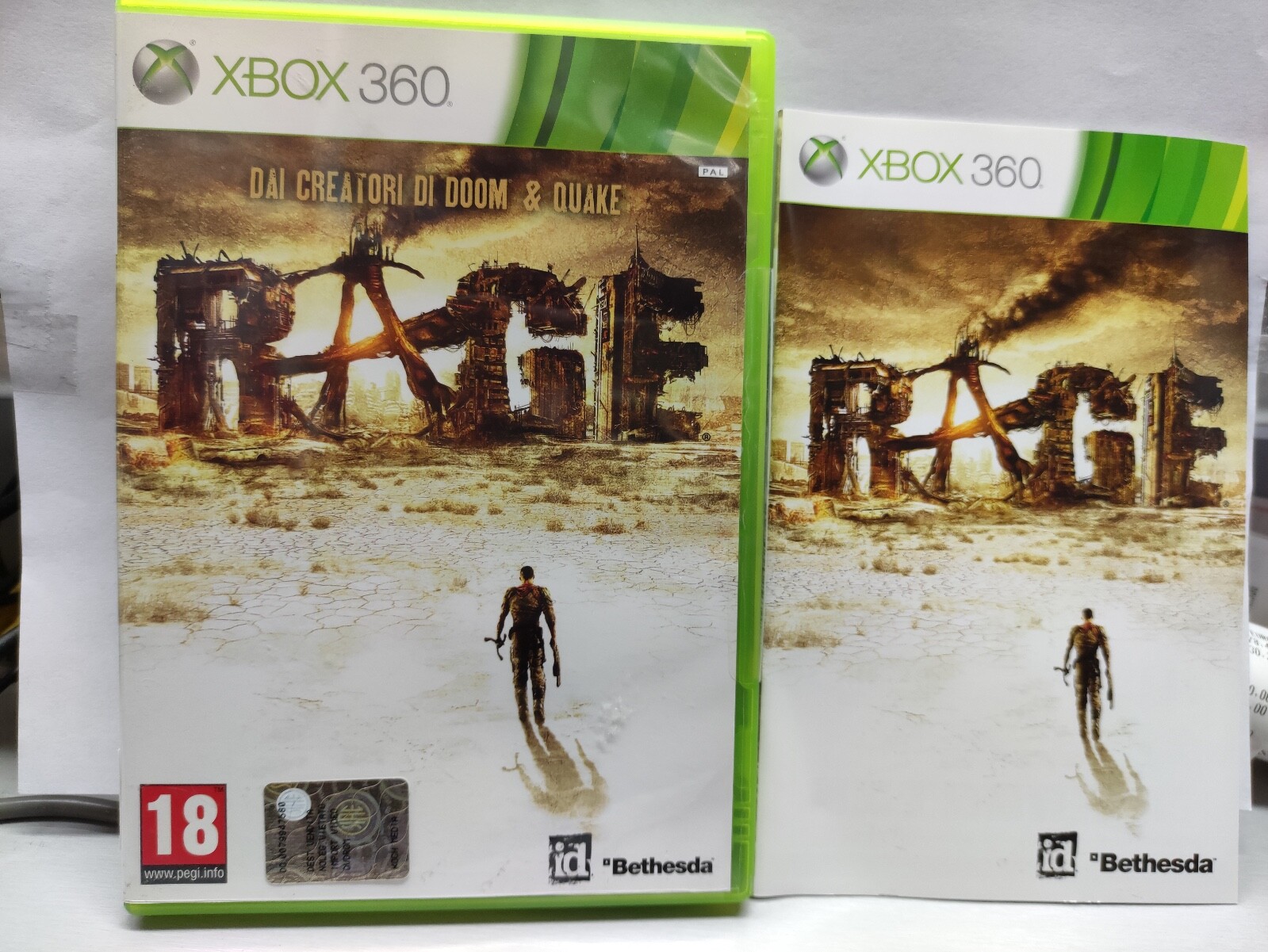 RAGE  XBOX 360  USATO