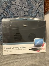 iWorld Laptop Cooling Station Portable Dual Fan 12" 9"