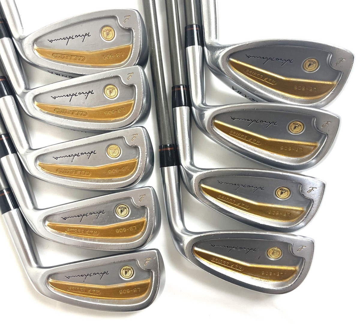 HONMA Ladies 4STAR LB-606 GOLD LINE 9PC L-FLEX IRONS SET HONMA Ladies 4STAR LB-606 GOLD LINE 9PC L-FLEX IRONS SET