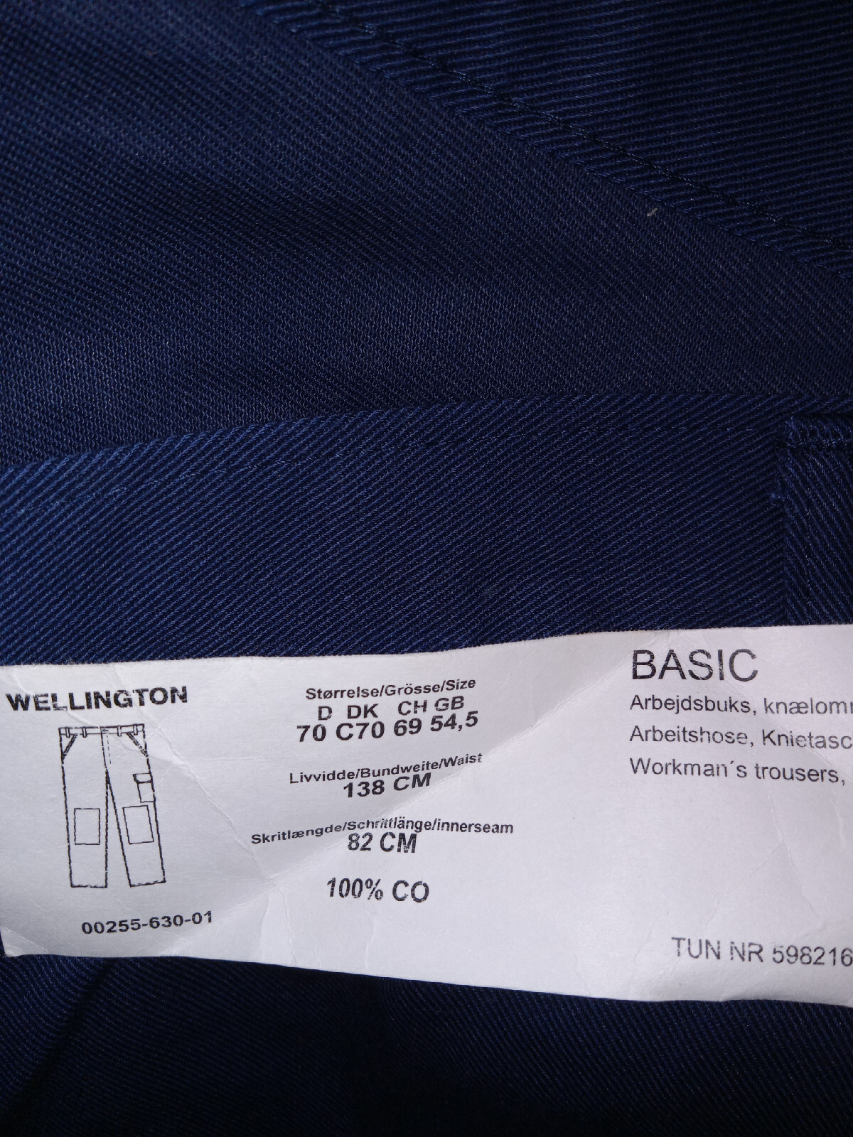 BIG & TALL Mascot Workwear Men's WELLINGTON Pants 56×33 Falak Tayyeb