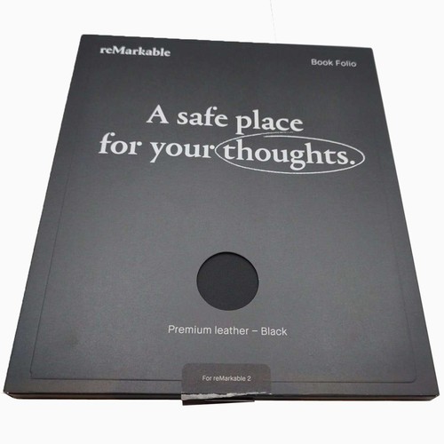 Remarkable 2 10.3-inch WIFI 8GB Marker Plus Black Premium Leather Book Folio OEM - Picture 19 of 22