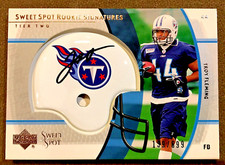 2004 Upper Deck Sweet Spot RC Signatures Tier 2 #241 Troy Fleming Titans 139/699