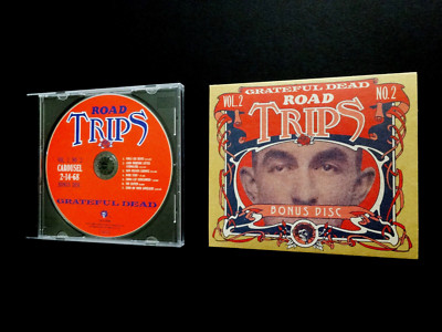 Grateful Dead Road Trips Carousel 2-14-68 Vol. 2 No. 2 Bonus Disc CD 1968 WA OR