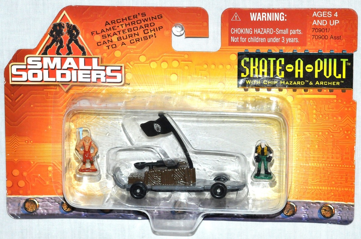 Small Soldiers Cycle Pult Chopper Tank Micro Figures Lot of 4 1998