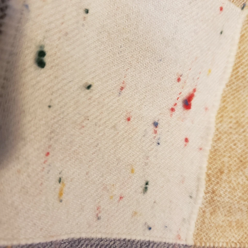 Camisa Blusa Top Algodón Nylon Viscosa Lemon Grass Pequeña Talla S Abotonada a Cuadros Foto 3 de 4