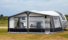 Ventura Awning Roma 900 Cm Mocca Ixl Fiberglass Frame