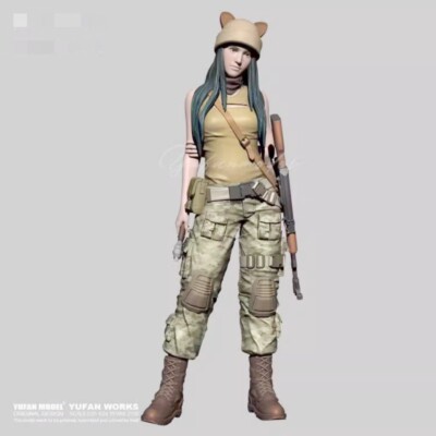 1:24 75mm resin figure model kit Fashionable and Beautiful Women Series - Size 4