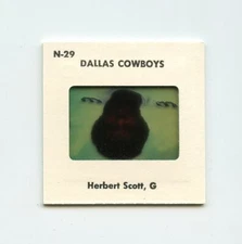 #TN26700 HERBERT SCOTT, G 1979 Rare Football TV Slide