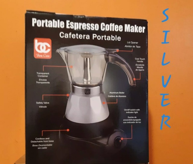 Bene Casa BC-95514 Portable Espresso Coffee Maker - Red for sale online |  eBay