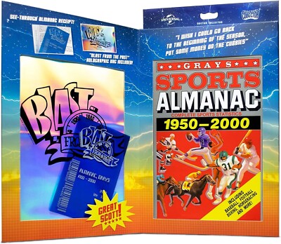 Dr. Collector: Back to the Future Includes Almanac Book See through Almanac RARE