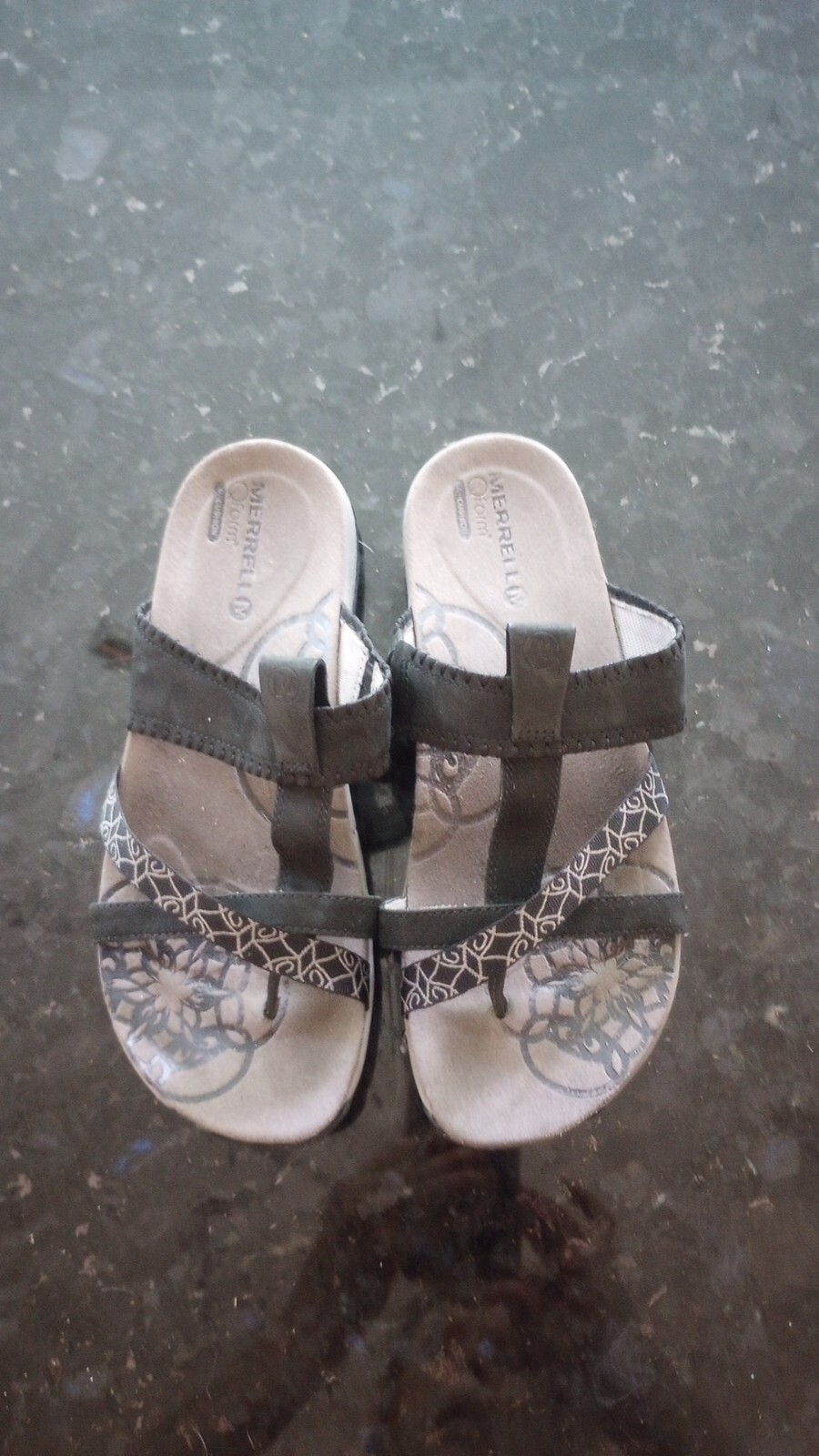 Sandalo nero Merrell taglia 9