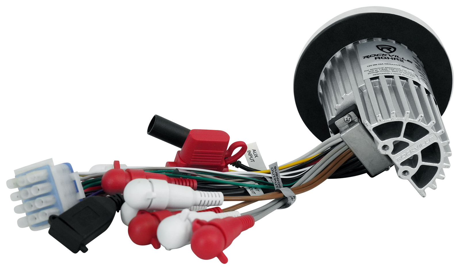 Морской приемник Rockville RGHR2 с Bluetooth 4 динамики MB Quart NF1-116B