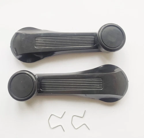 For 84-00 Honda Civic Left Right Window Crank Knob Door Handle 2Pcs