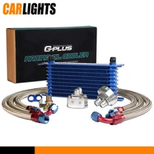 UNIVERSAL FIT FOR 10 ROW AN10 ENGINE OIL COOLER KIT+ FILTER RELOCATION KIT New