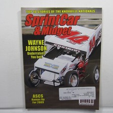 Sprint Car And Midget Oct 2008 Greg Mitchell Kenny Johnson Greg Weld Knoxville