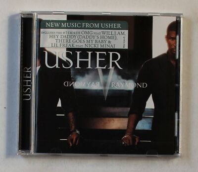 Usher Raymond V Raymond US CD + Big Hypesticker  2010