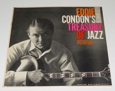 Dixieland Jazz EDDIE CONDON'S Treasury 1956 COLUMBIA Banjo Guitar