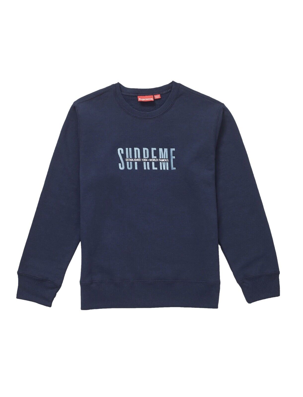 Supreme World Famous Crewneck Mサイズ