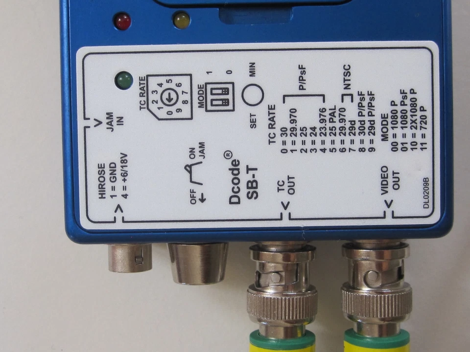 Denecke SB-T Time Code Generator Reader and Tri-Level Sync  Genlock 3D Stereo - Image 2 of 4