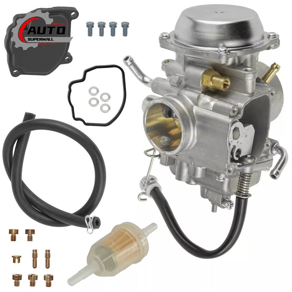 13200-19B80 For 1991-1995 Suzuki Quadrunner 250 4WD LT4WD LT-F4WDXS Carburetor - Imagem 3 de 4
