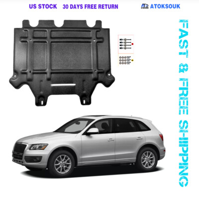 Thick Engine Splash Shield For Audi Q5 Gearbox 2009-2017 Front Engine Guard Hard