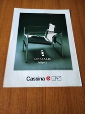 1980 LC1 LE CORBUSIER CHAIR 1965 (1928) CASSINA PRODUZIONE VINTAGE AD  PUB