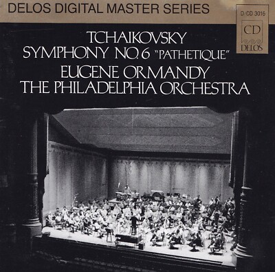 TCHAIKOVSKY- CD - SYMPHONY NO.6 ''Pathetique''- Eugene Ormandy  ( Delos )