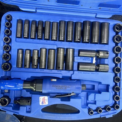 Cornwell  TSI242SS - 43 Piece 3/8 Drive Super Power Set W/ AIR RATCHET *NEW*