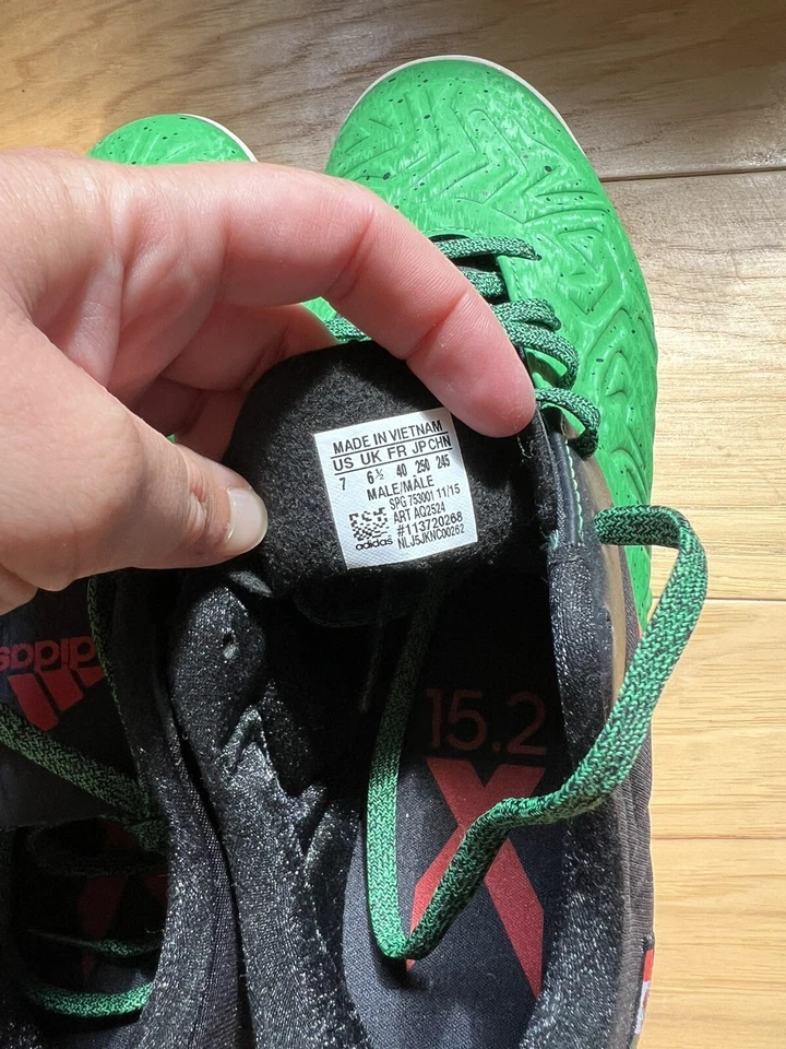 Adidas Selección de México Hombre’s X15.2 Zapatos de Fútbol Sala Talla 7 Foto 3 de 4