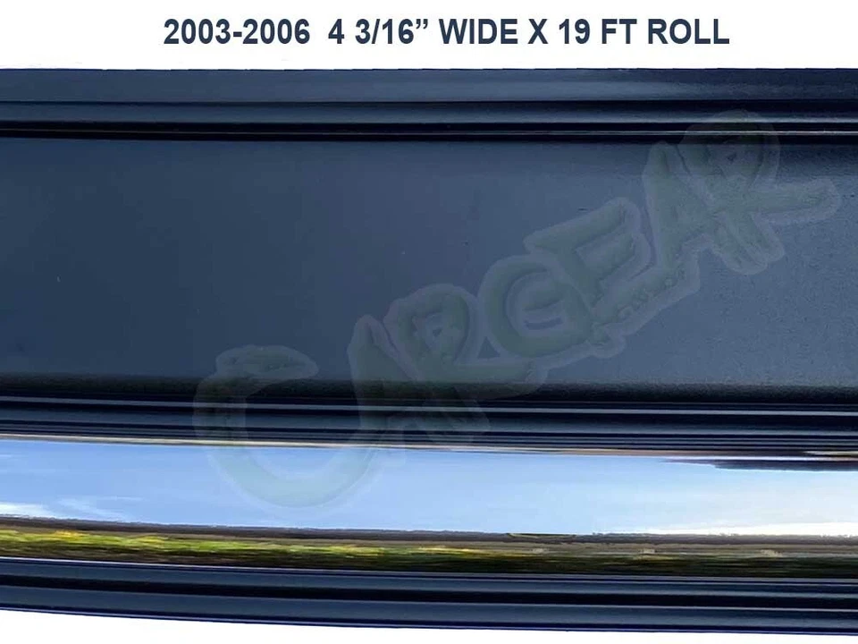 Chevy Silverado 2003-2006 Body Side Moldings Factory Style 4 3/16" x 19 Ft - Image 2 of 4