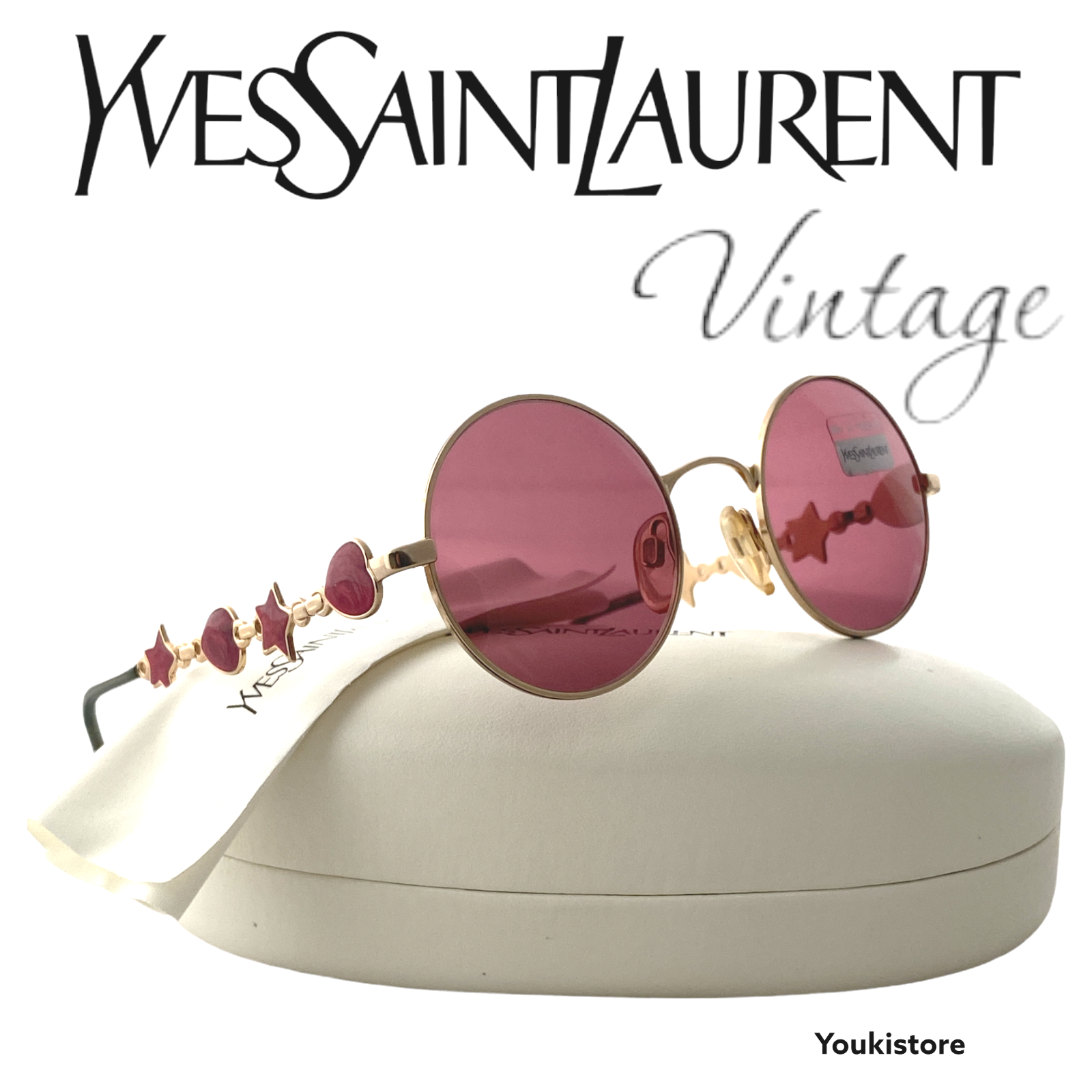 YVES SAINT LAURENT occhiali da sole 6024 Y249 RARE VINTAGE sunglasses Italy CE