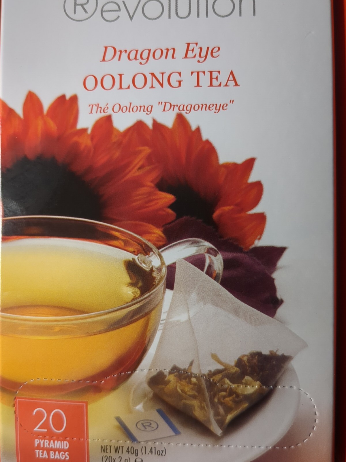 Revolution Dragon Eye Oolong Tea -  (3 Boxes) 60 Bags
