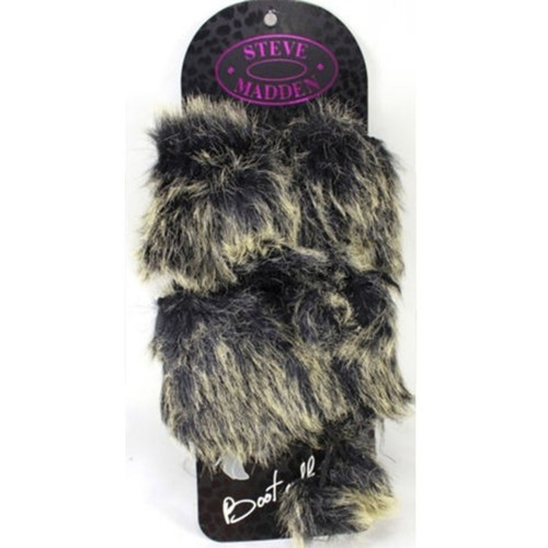 Steve Madden Women's Fashion Faux Fur Boot Cuffs