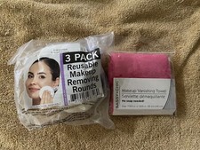 Makeup remover towel and rounds