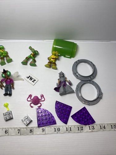 TMNT MINI FIGURES - Teenage Mutant Ninja Turtles - Viacom - Playmates - BUNDLE 3 - Picture 10 of 10