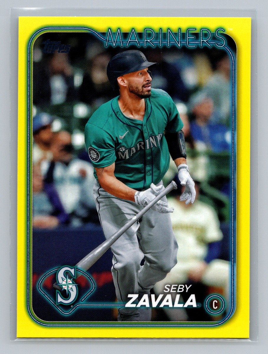 2024 Topps Update #US180 Seby Zavala Yellow | eBay