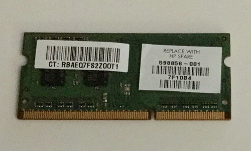 1GB Samsung 1R X 8 - 1GB PC3 10600S Laptop Memory - Picture 2 of 2