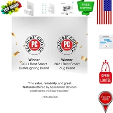 Smart Wi-Fi Outlet Plug with Energy Monitoring - Works with Alexa & Google