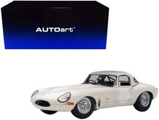 1/18 Jaguar Lightweight E Type Roadster RHD (Right Hand Drive) White – Autoart