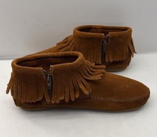 Minnetonka gr 43 1/2 Damen Herren Boots Stiefel Stiefeletten Sehr Gut S44