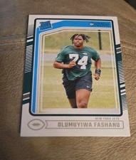 2024 Panini Donruss - Rated Rookie #330 Olumuyiwa Fashanu (RC) - New York Jets 