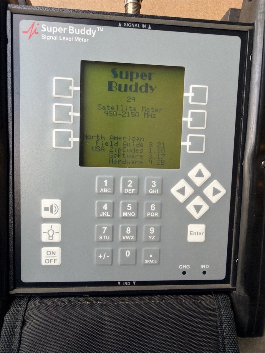 Applied Instruments Dual Buddy RF Signal Strength Dual Input Satellite Meter - A