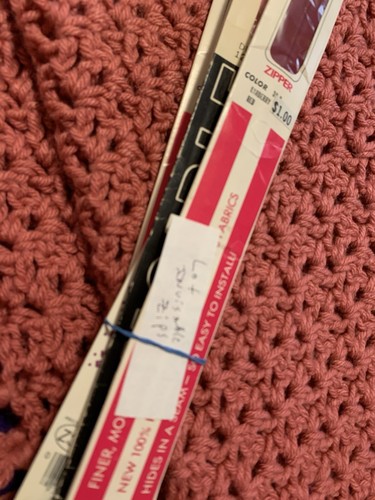 ❤️Vintage Invisible Zippers 1960’s to 1970’s new in original packaging Lot Of 6 - Picture 4 of 4