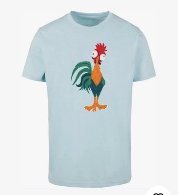 ABSOLUTE CULT T-Shirt'Moana-Hei Hei' Gr. L NEU/Ungetragen Hellblau