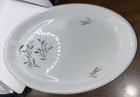 Mid Century Rosenthal GEISHA 3257 Oval Platter  13" pink/green/gray/gold Germany — photo 3