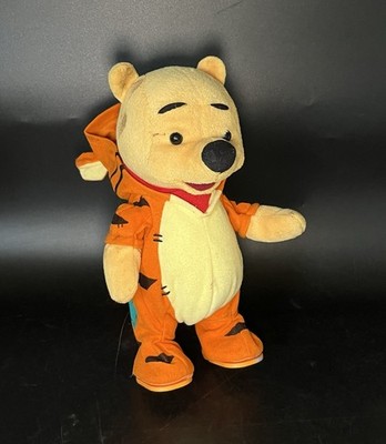 Bounce Around Winnie The Pooh in Tigger Plush Vintage Mattel 10''